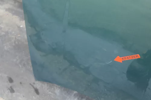 VW Caddy 9K Polo Variant 6Kv Kombi Motorhaube vorne grün LS6T Klappe Haube (123575)