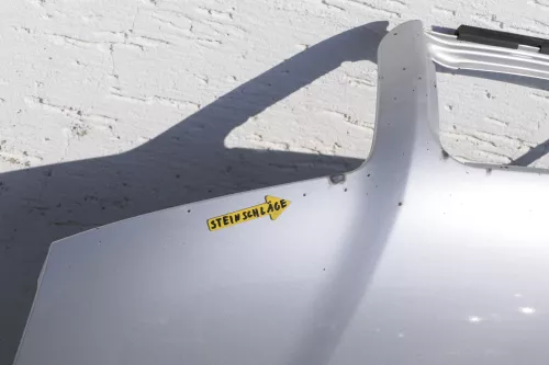 Audi A4 B6 8E Motorhaube Haube Klappe Frontklappe silber LY7W (123599)