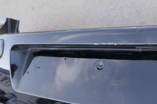 VW Golf 4 Limousine Stoßstange hinten Heckstoßstange Stoßfänger schwarz L041 yy (123606)