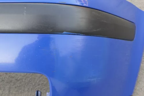 VW Golf 4 Stoßstange vorne Frontstoßstange Stoßfänger blau LW5Z SWR (123608)