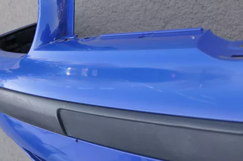 VW Golf 4 Stoßstange vorne Frontstoßstange Stoßfänger blau LW5Z SWR (123608)