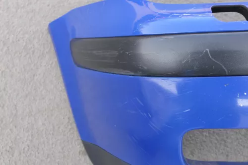 VW Golf 4 Stoßstange vorne Frontstoßstange Stoßfänger blau LW5Z SWR (123608)