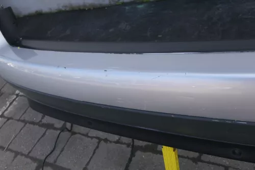 Audi A6 4B Kombi Avant Stoßstange hinten Heckstoßstange silber LY7W (123618)