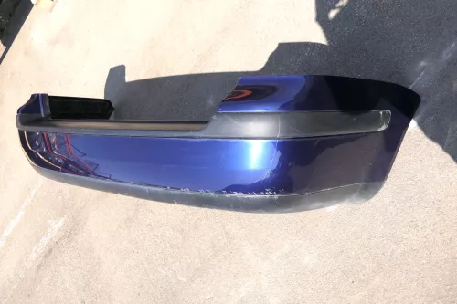 VW Golf 4 Bora Kombi Stoßstange hinten Heckstoßstange Stoßfänger blau LB5N indi (123633)