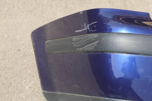 VW Golf 4 Bora Kombi Stoßstange hinten Heckstoßstange Stoßfänger blau LB5N indi (123633)