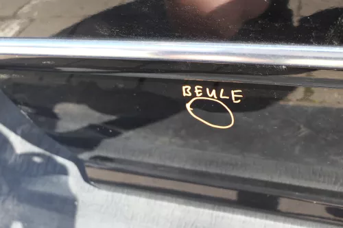 VW Touran 1T 1T3 Tür hinten links schwarz LC9X Deepblack (123641)