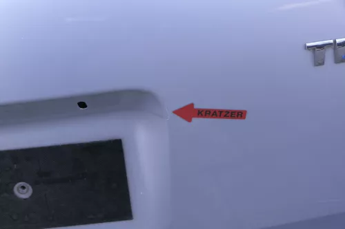 VW Passat 3B Limousine Heckklappe Klappe hinten Kofferraumklappe silber LB7Z (123649)