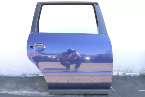 VW Passat 3B 3BG Kombi Variant Tür hinten rechts blau LB5N indigoblau + Scheibe