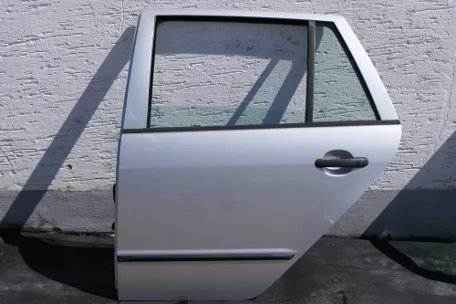 Skoda Fabia 6Y Combi Variant Kombi Tür hinten links grau silber LF7T 9102