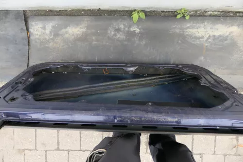 VW Golf 4 Tür vorne links Fahrertür 2/3-Türer blau LB5N indigoblau (123696)