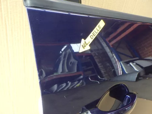 VW Touran 1T 1T3 Tür vorne rechts Beifahrertür blau LB5N indigoblau blue (123757)