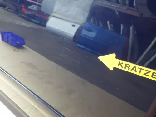 VW Touran 1T 1T3 Tür vorne rechts Beifahrertür blau LB5N indigoblau blue (123757)