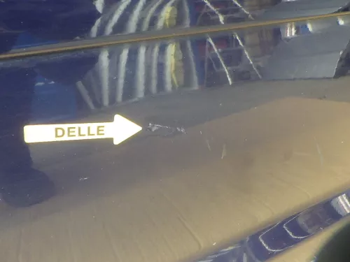 VW Touran 1T 1T3 Tür vorne rechts Beifahrertür blau LB5N indigoblau blue (123757)