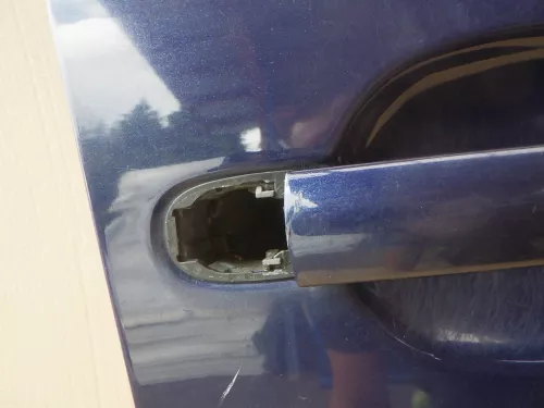 VW Passat 3B 3BG Kombi Limo Tür vorne rechts Beifahrertür blau LD5Q ohneAnbaute (123760)
