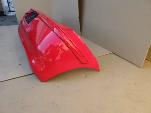 VW Polo 6N2 Stoßstange hinten Heckstoßstange Stoßfänger rot LP3G flashrot (123782)