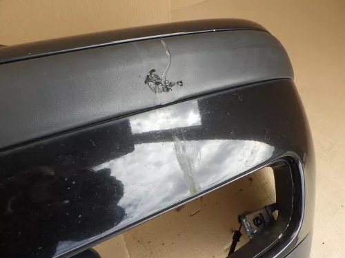 VW Golf 4 Stoßstange vorne Stoßfänger vorn vorne schwarz L041 uni (123783)