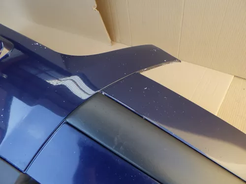 VW Passat 3BG Stoßstange vorne Frontstoßstange Stoßfänger blau LD5Q (123795)