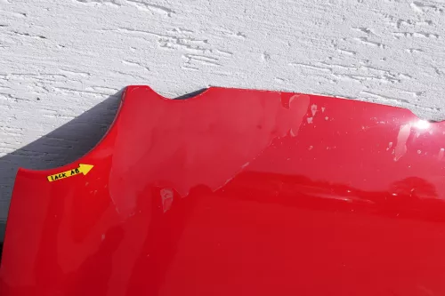 VW Polo 9N Motorhaube KLappe vorne rot LP3G bis ca. Bj. 2004 (123801)