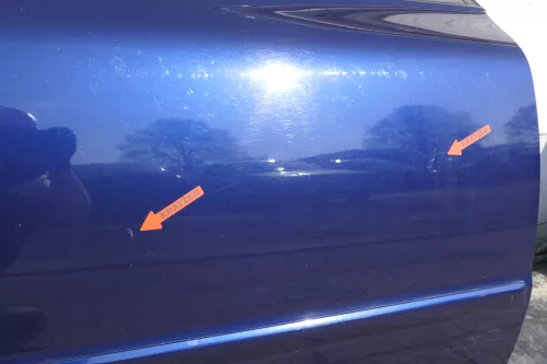 VW Passat 3B 3BG Kombi Limo Tür vorne rechts Beifahrertür blau LB5N ohneAnbautei (123812)