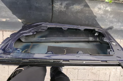 VW Passat 3B 3BG Kombi Limo Tür vorne rechts Beifahrertür blau LB5N ohneAnbautei (123812)