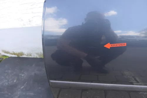 VW Golf 4 Limousine Tür hinten links grau LC7V (KEINkombi) (123822)