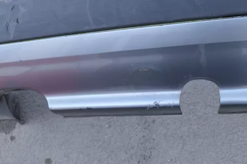 Audi 80 8C Stoßstange Heckstoßstange hinten Heckstoßfänger grau LY7P Limousine (123840)