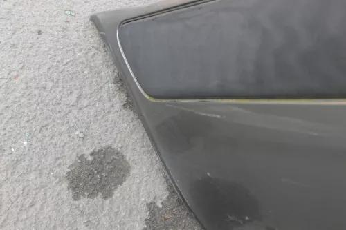 Audi 80 8C Stoßstange Heckstoßstange hinten Heckstoßfänger grau LY7P Limousine (123840)