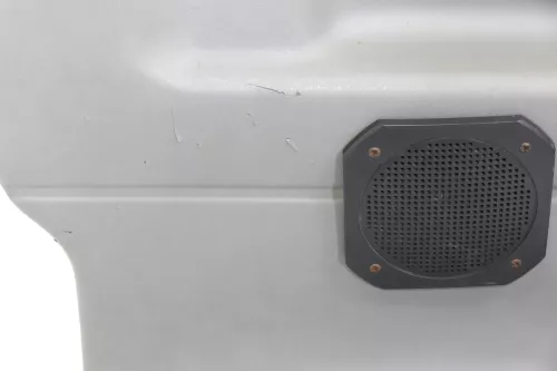 VW T4 Verkleidung Abdeckung Seite hinten rechts grau 705867036 Caravelle (123901A)