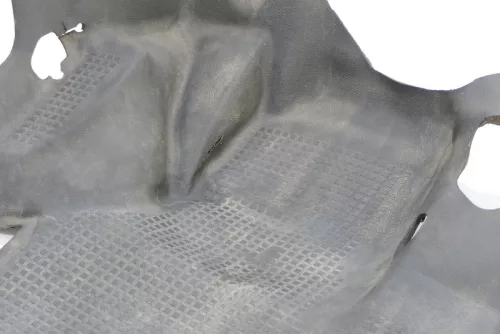 VW T4 Teppich Innenraumteppich Innen Boden Bodenbelag Gummi 7D1863711AD vorn (123908)