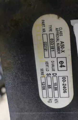 Audi A6 4B starre starr Anhängerkupplung Anhängekupplung Bosal 033181 (123968)