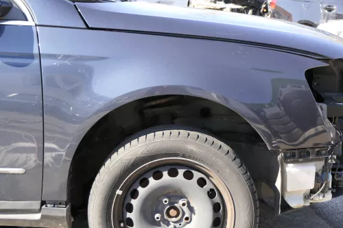 VW Passat 3C Kotflügel vorne rechts 3C0821022 grau LC5F