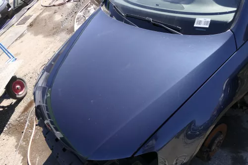 VW Passat 3C Motorhaube Klappe vorne vorn Haube grau blau LC5F bluegraphit (125014)