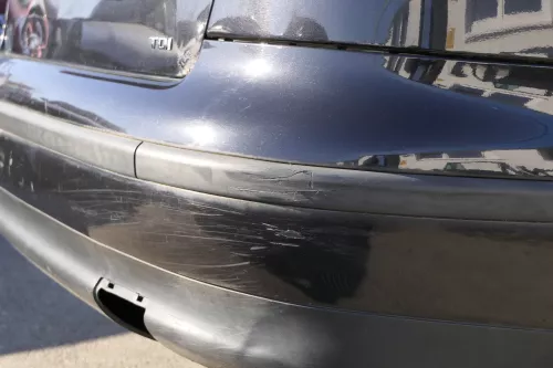 Seat Toledo 1M Stoßstange Heckstoßstange hinten schwarz LC9Z (125051)