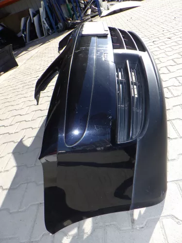 VW Touran 1T Stoßstange vorne Frontstoßstange Stoßfänger schwarz LC9Z metallic (125068)