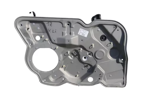 Skoda Octavia 1Z  ektrischer Fensterheber Gestänge vorne links 1Z1837461 Modul (125308)