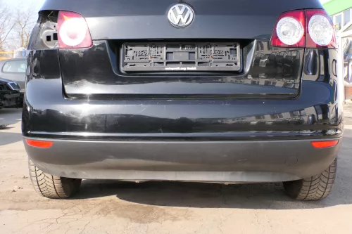 VW Golf 5 Plus 5M1 V Stoßstange hinten Heckstoßstange Stoßfänger schwarz L041