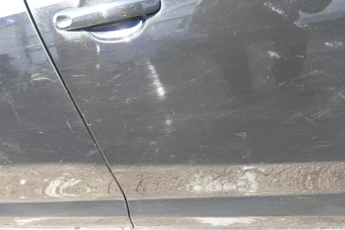 VW Golf 6 nur Kombi / Variant Tür vorne rechts Beifahrertür schwarz L041 uni (125356)