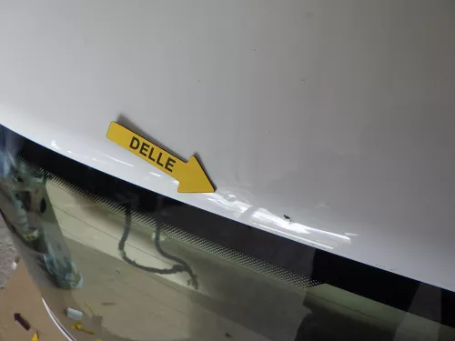 VW Golf 4 Limousine Heckklappe Kofferraumklappe Klappe hinten weiß LB9A (125454)