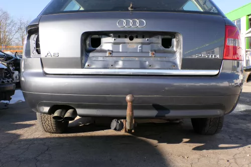 Audi A6 4B Kombi Avant Stoßstange hinten Heckstoßstange grau silber LX7Z