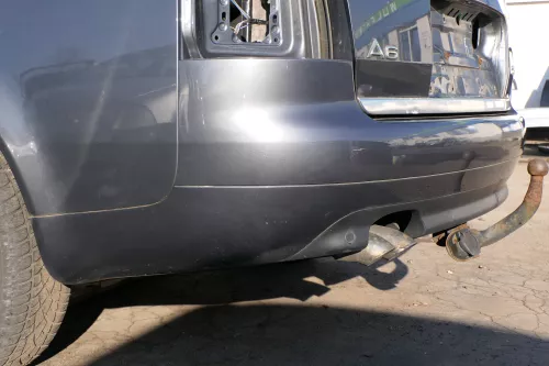 Audi A6 4B Kombi Avant Stoßstange hinten Heckstoßstange grau silber LX7Z (125606)