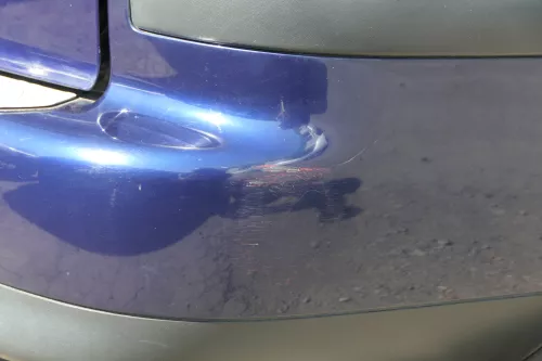 VW Sharan 7M Stoßstange hinten Heckstoßstange ab Bj. 2000 PDC blau LB5N (125927)