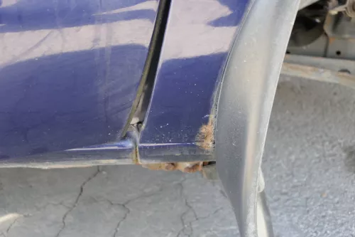 VW Sharan Kotflügel rechts vorne blau LB5N - 2000-2009 Facelift (125929)