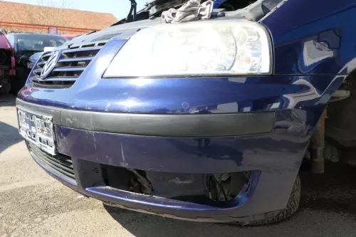 VW Sharan 7M Stoßstange vorne Frontstoßstange blau LB5N Facelift ab Bj. 2000 (125930)