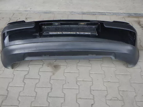 VW Golf 4 Limousine Stoßstange hinten Heckstoßstange Stoßfänger schwarz L041 uni (125938)