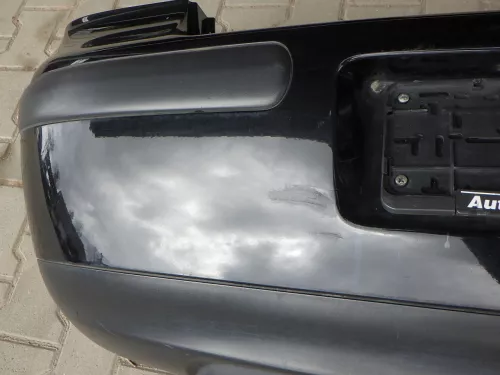 VW Golf 4 Limousine Stoßstange hinten Heckstoßstange Stoßfänger schwarz L041 uni (125938)