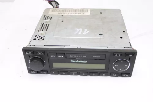 Skoda Octavia 1U Radio Symphony CD- Player 1U0035161D mit Code