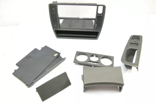 VW Passat 3B Mittelkonsole Verkleidung 3B0858069K Aschenbecher Netz Optik Dekor