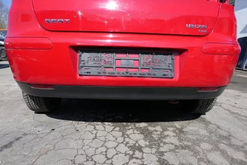 Seat Ibiza 6L Stoßstange Heckstoßstange hinten rot LS3H