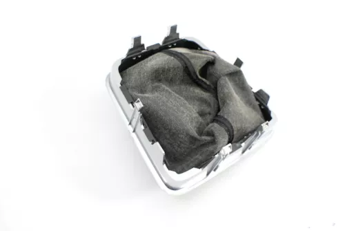 Golf Plus 5M Schaltknauf Schaltsack Schaltung Schaltknüppel 5-Gang Leder blau (127376)