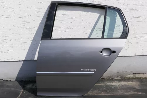 VW Golf 5 V 1K Tür Türrahmen hinten links 4/5-Türer grau LA7T unites grey